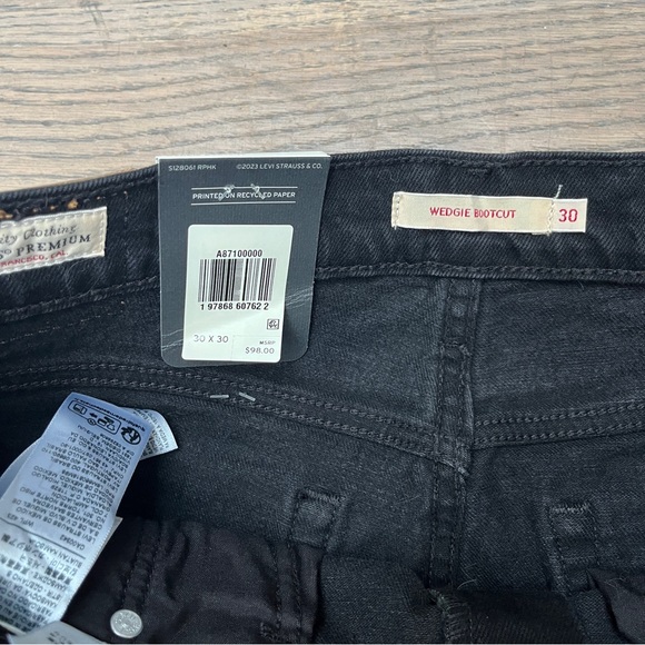 Levi’s wedgie bootcut women’s jeans - Picture 7 of 9